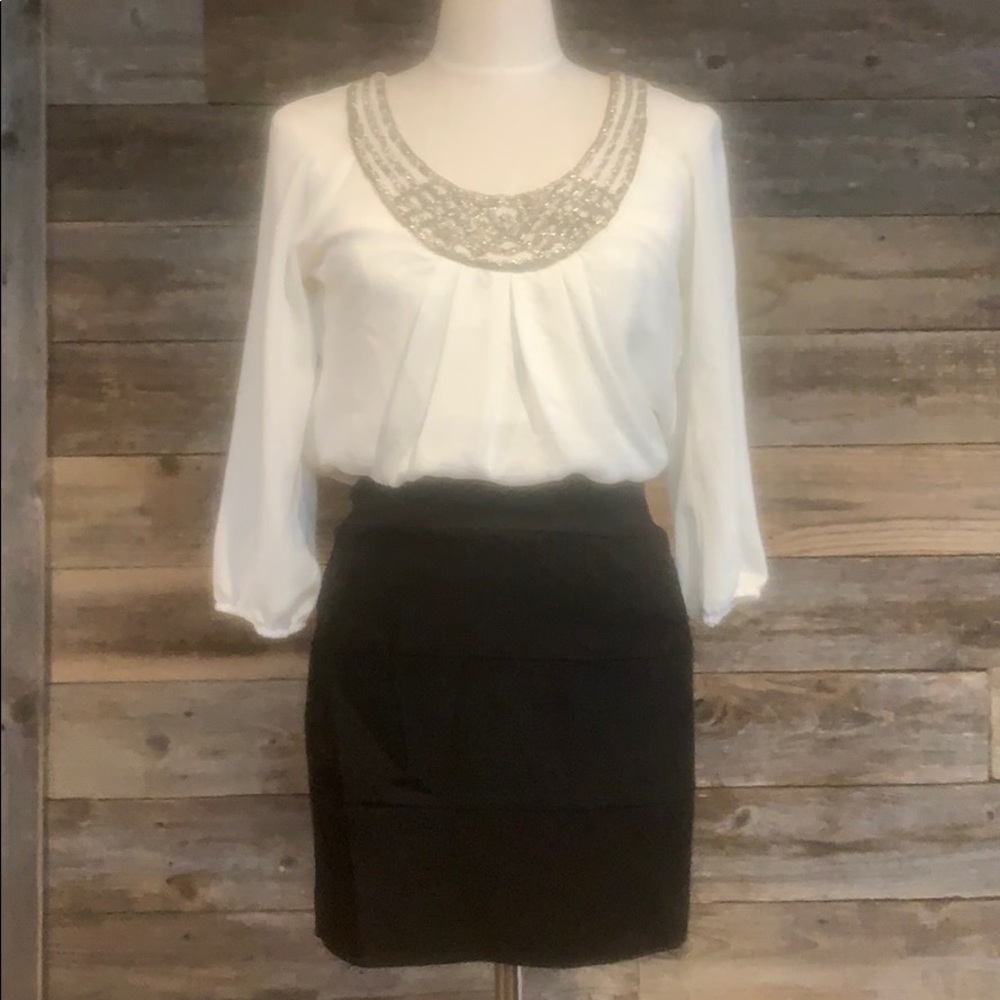 B. Darlin Dress with Beaded Accents